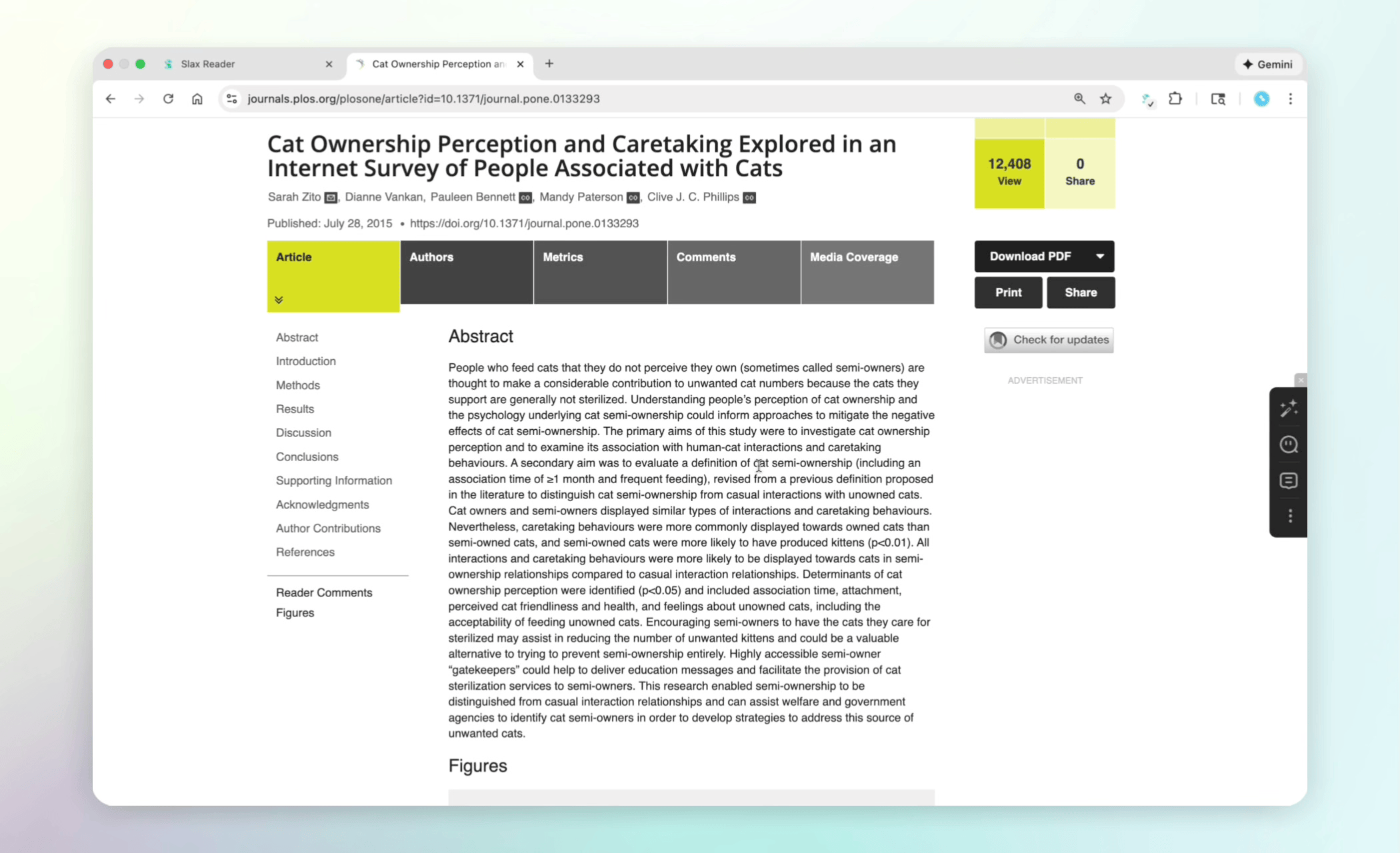Using AI chat to explain technical jargon inside web articles