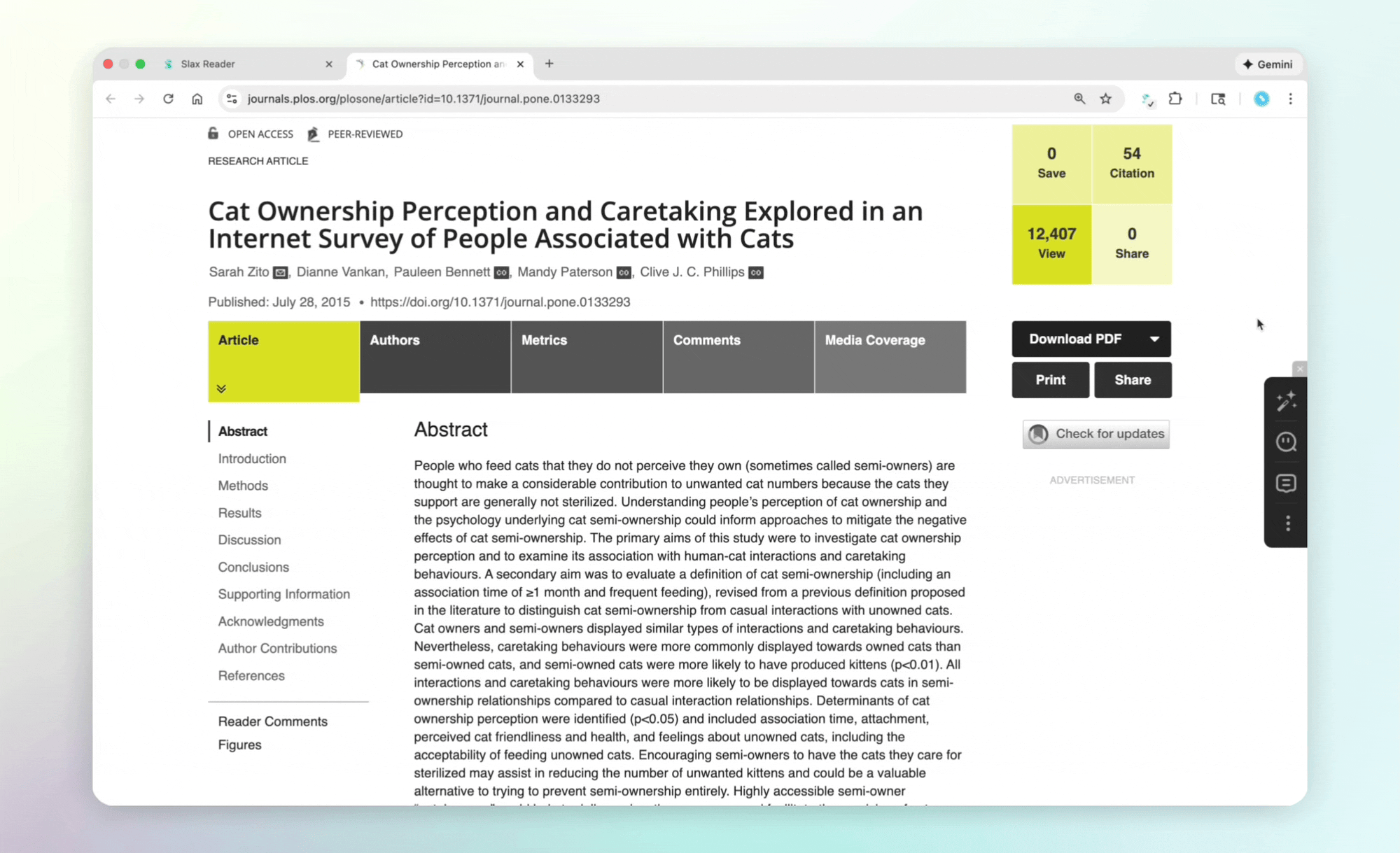 3-AI auto-tagging in Slax Reader: do better than Instapaper&rsquo;s manual organization